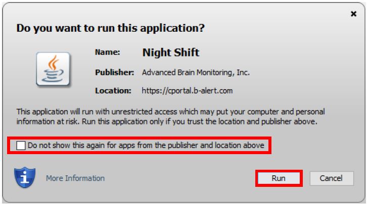 Monitor de apneia - Night Shift™ - Advanced Brain Monitoring