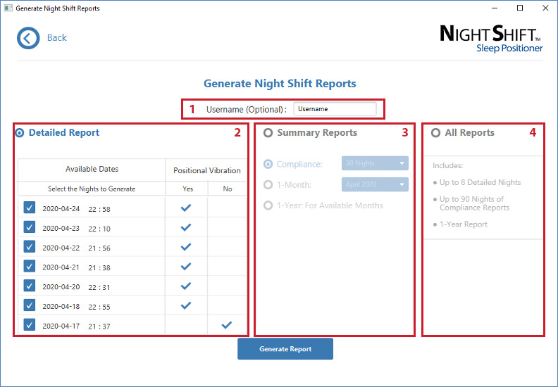 Monitor de apneia - Night Shift™ - Advanced Brain Monitoring