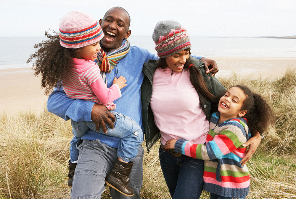 family-beach
